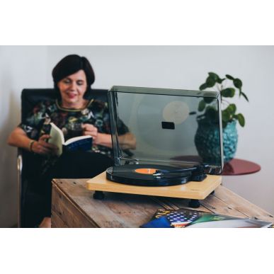 Виниловый проигрыватель Lenco LS-30 Black